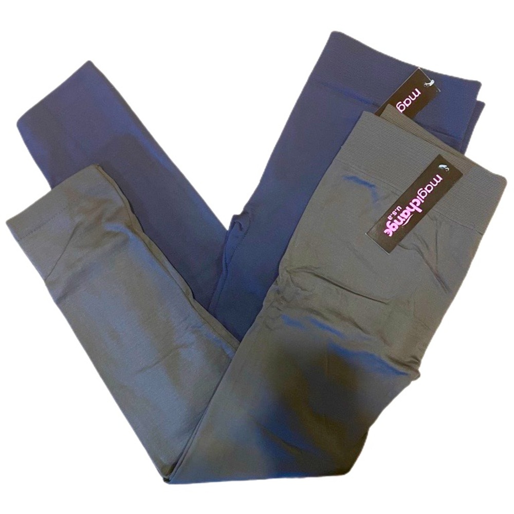 Magichange Lined Legging (Set of 2; Navy & Charcoal)